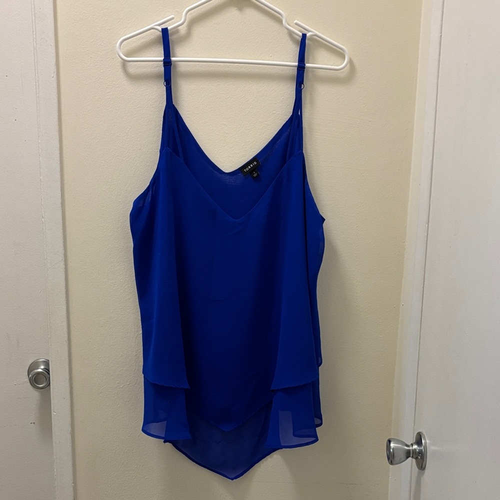 Torrid Royal Blue Camisole Top